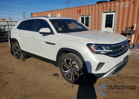 2023 Volkswagen Atlas Cross Sport Sel из США, поврежденный, VIN 1V2BE2CA1PC216876